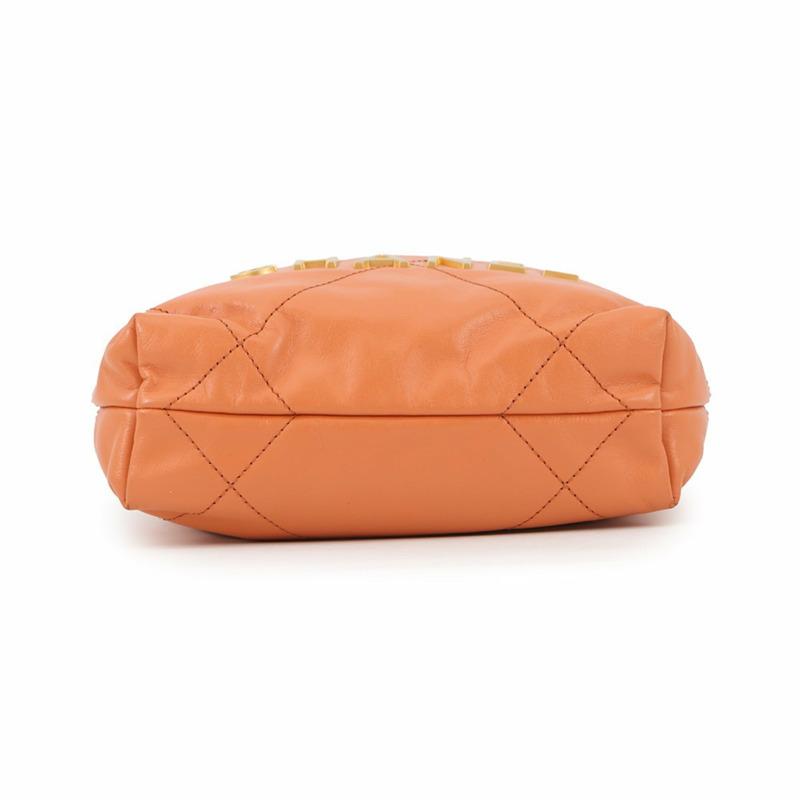 香奈兒 22 迷你 Coco Mark 羊皮手提包 AS3980 兩用-2