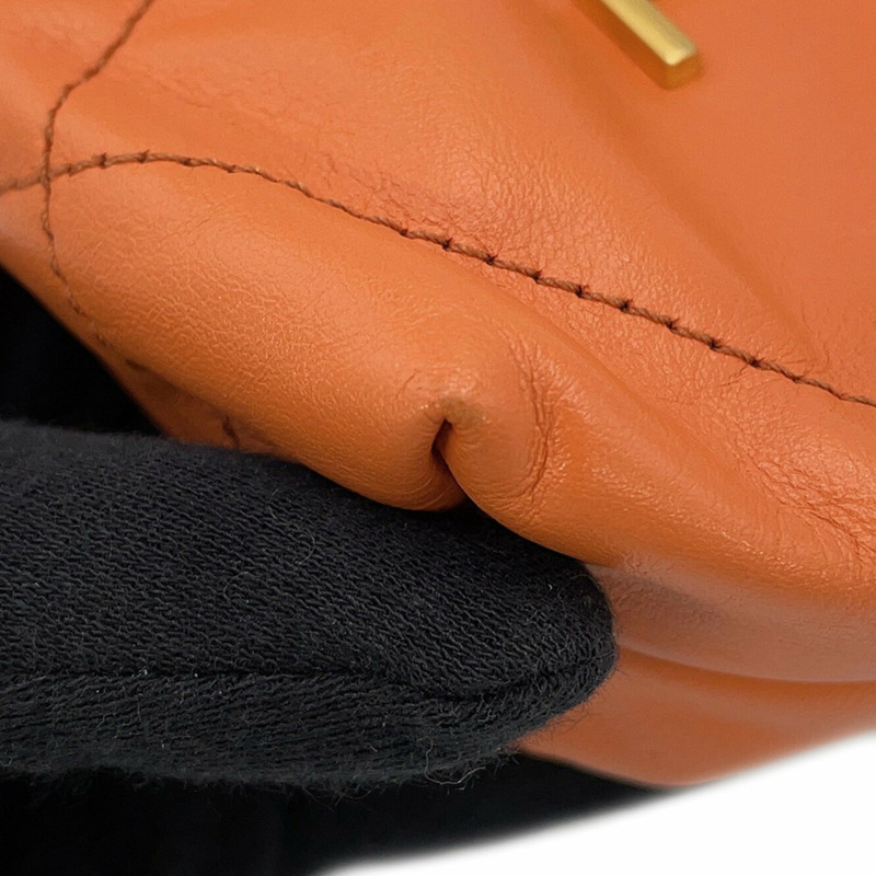 香奈兒 22 迷你 Coco Mark 羊皮手提包 AS3980 兩用-6