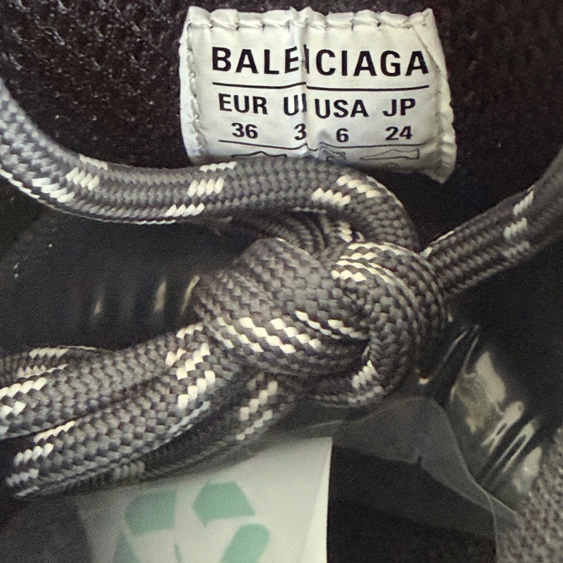 95新/巴黎世家 Triple S白銀老爹鞋 36碼-6