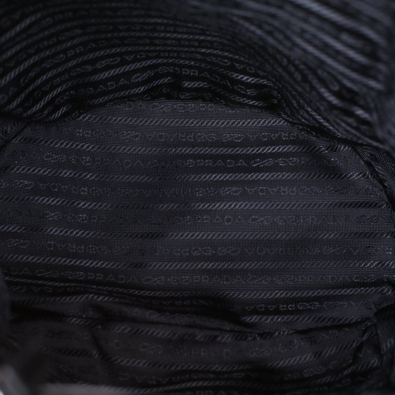 PRADA 橘紅色尼龍橘紅迷彩降落傘雙肩包肩背包-3