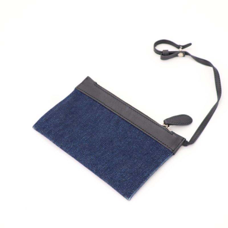 Balenciaga 巴黎世家 Navy Cabas 深藍色帆布 黑色牛皮 手提包 單肩包 托特包-5