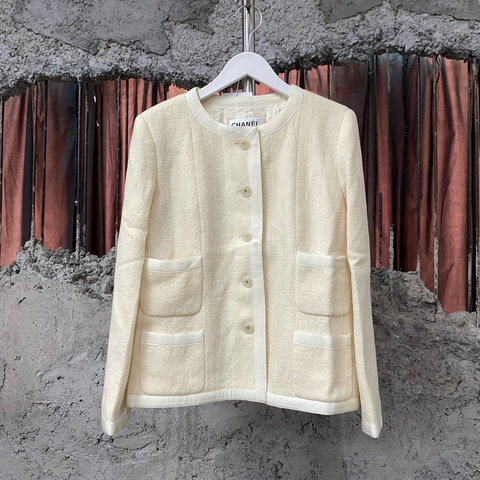 98新Chanel香奈兒 vintage 直井憐同款外套 碼數：38
