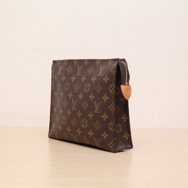 LOUIS VUITTON PocheToilette26號洗漱包老花PVC2021肩背包-2