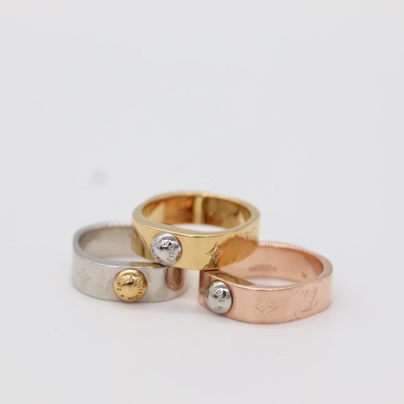 Louis Vuitton 路易威登 戒指 玫瑰金色-1