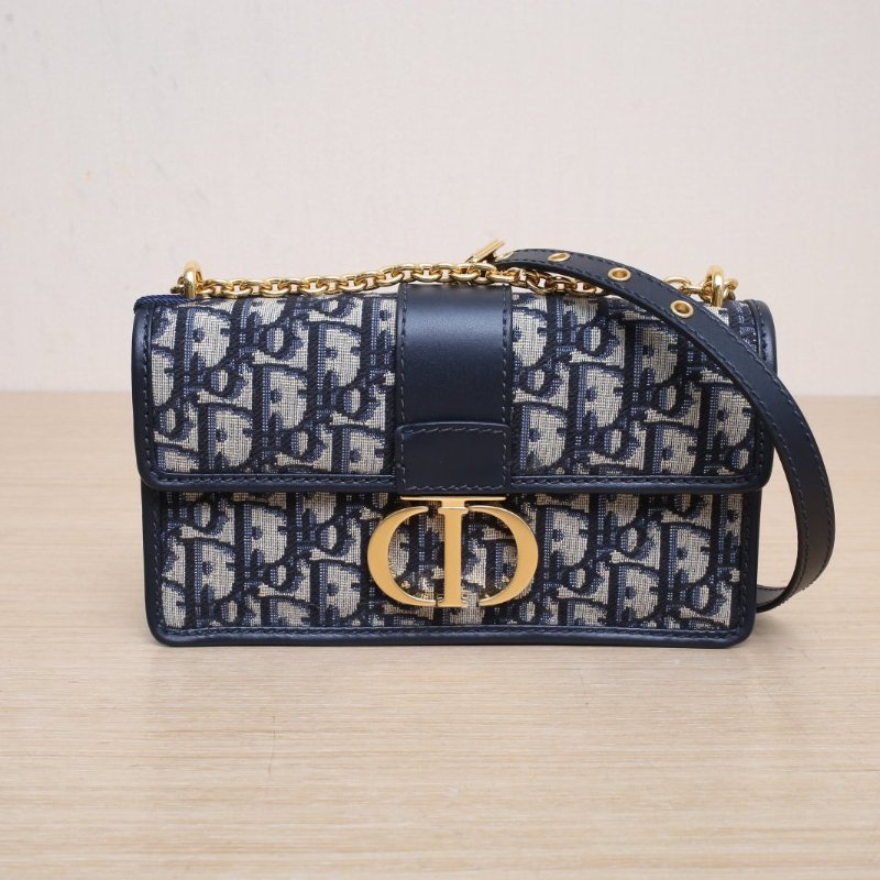 DIOR 30Montaigne蒙田EAST-WEST鏈條包21金扣2023肩背包-1