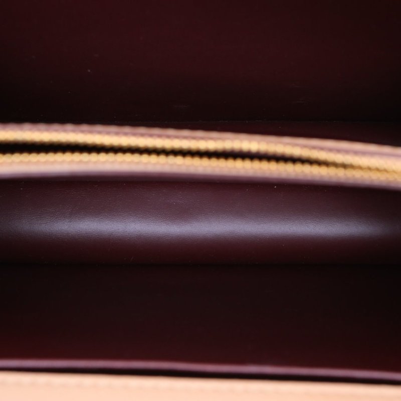 BVLGARI 奶茶色羊皮金扣Serpentiforever風琴蛇頭包亞曆山大聯名款肩背包-3