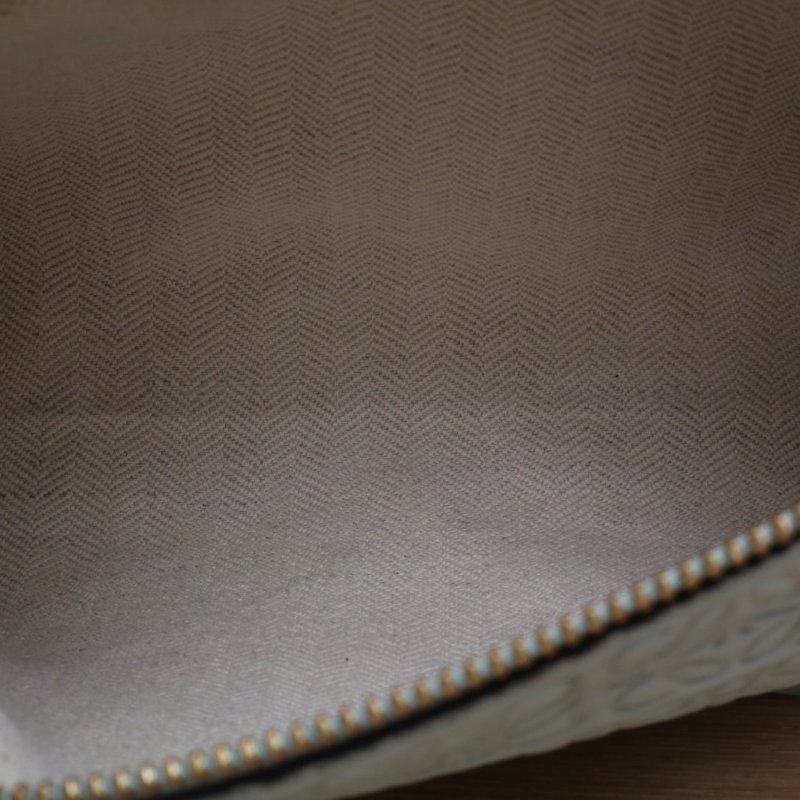 LOEWE 藍色牛皮Pouchwoc斜挎包肩背包-2