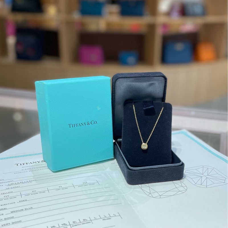 Tiffany & Co 蒂芙尼Bezet吊坠项链-0