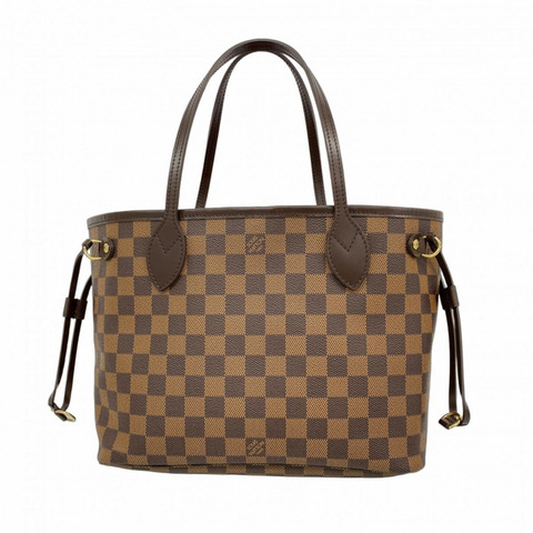 路易威登 Damier Neverfull PM 手提包 N51109 Ebene 女士款