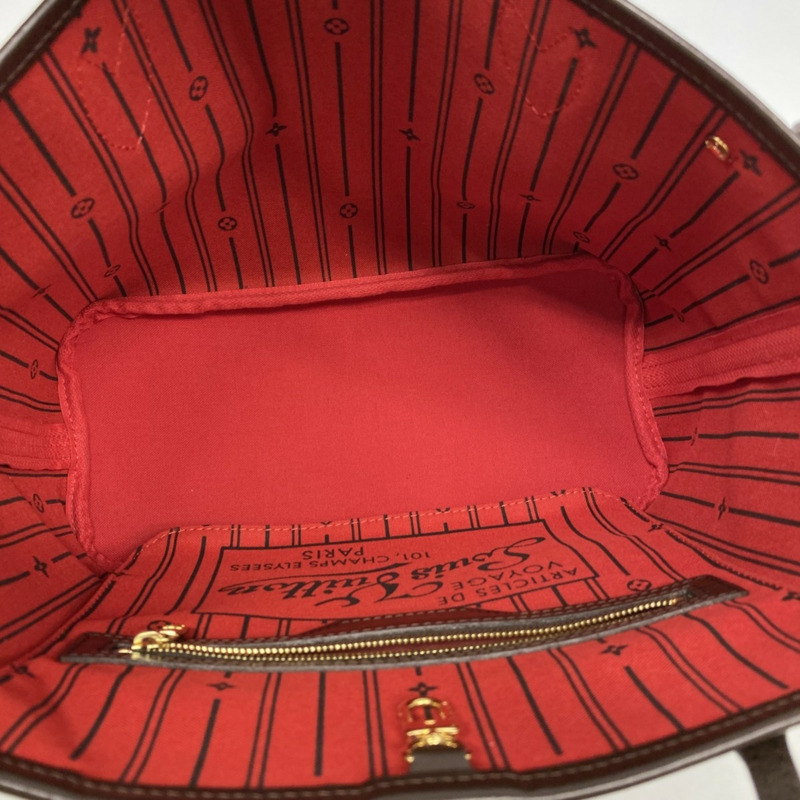 路易威登 Damier Neverfull PM 手提包 N51109 Ebene 女士款-3