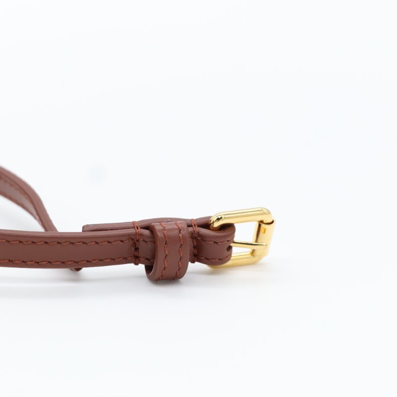 Burberry 巴寶莉 經典條紋皮革WOC 斜背包 手拿包-15