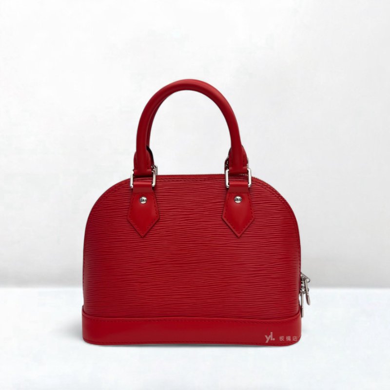 LV 紅色Epi Alma BB手提斜背包M41160-3