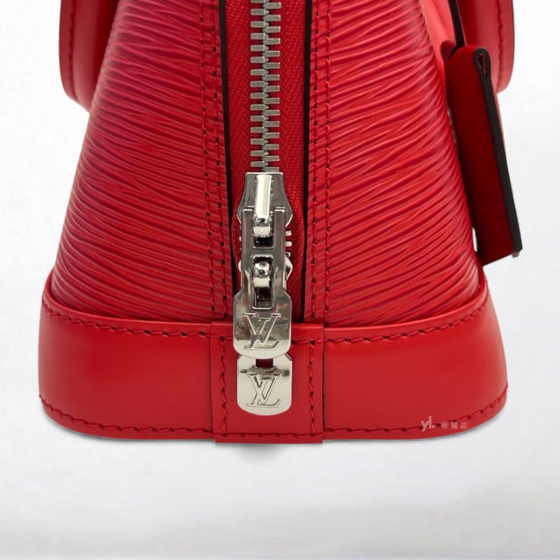 LV 紅色Epi Alma BB手提斜背包M41160-8