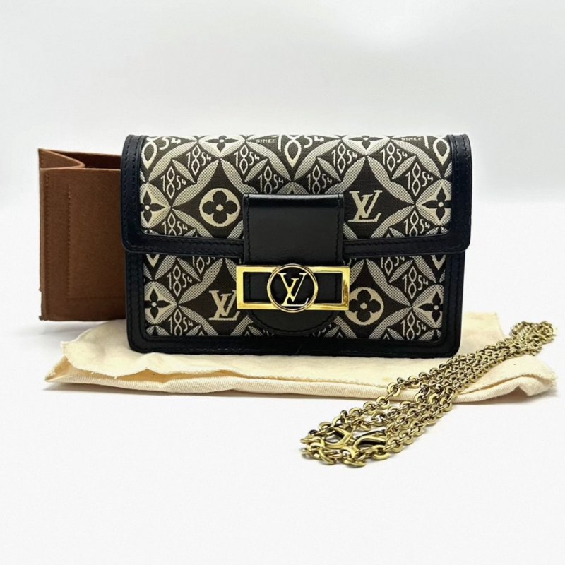 LV1854系列限定達芙妮woc鏈條包18.5*12*5 98新配件塵袋-0