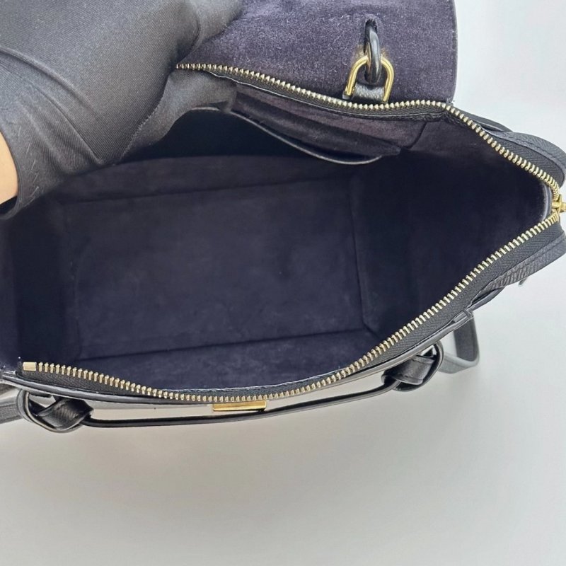 CELINE 黑金Belt鯰魚包 24*20*13 98新配件塵袋-2