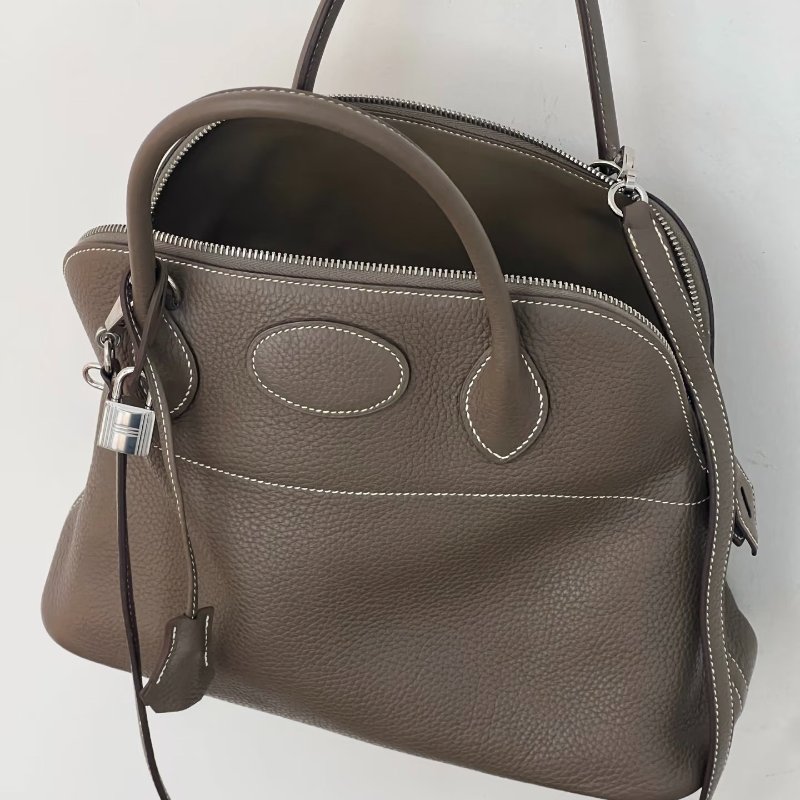 HERMES - 18大象灰銀釦TC bolide 31cm-2