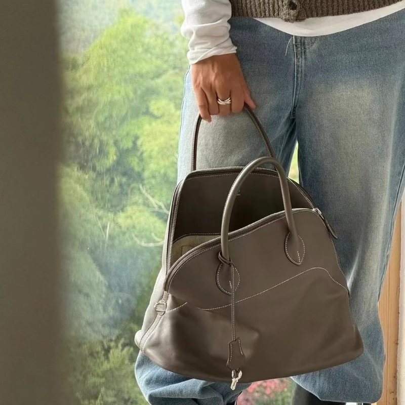 HERMES - 18大象灰銀釦TC bolide 31cm-3