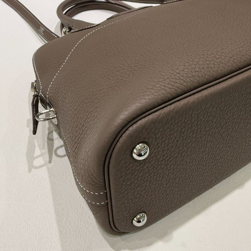 HERMES - 18大象灰銀釦TC bolide 31cm-5