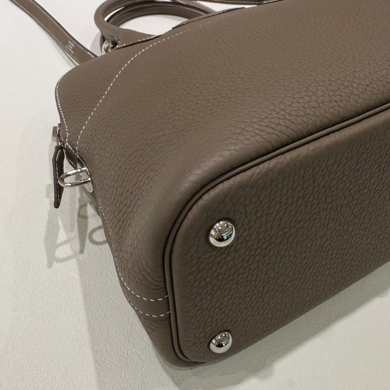 HERMES - 18大象灰銀釦TC bolide 31cm-6