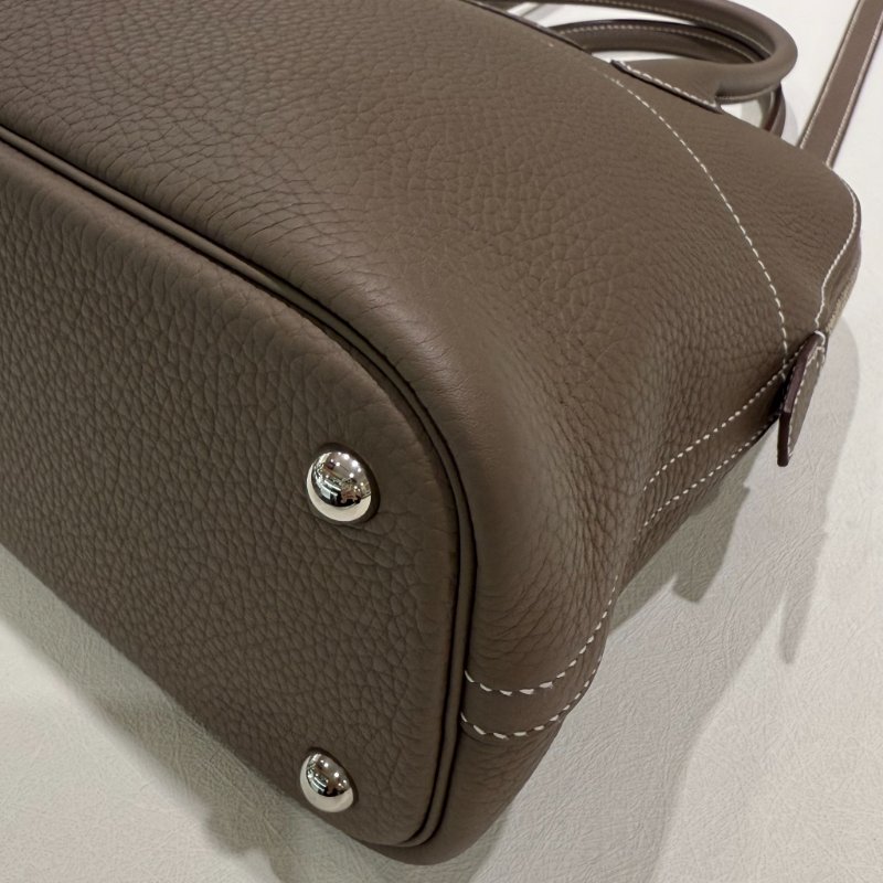 HERMES - 18大象灰銀釦TC bolide 31cm-7