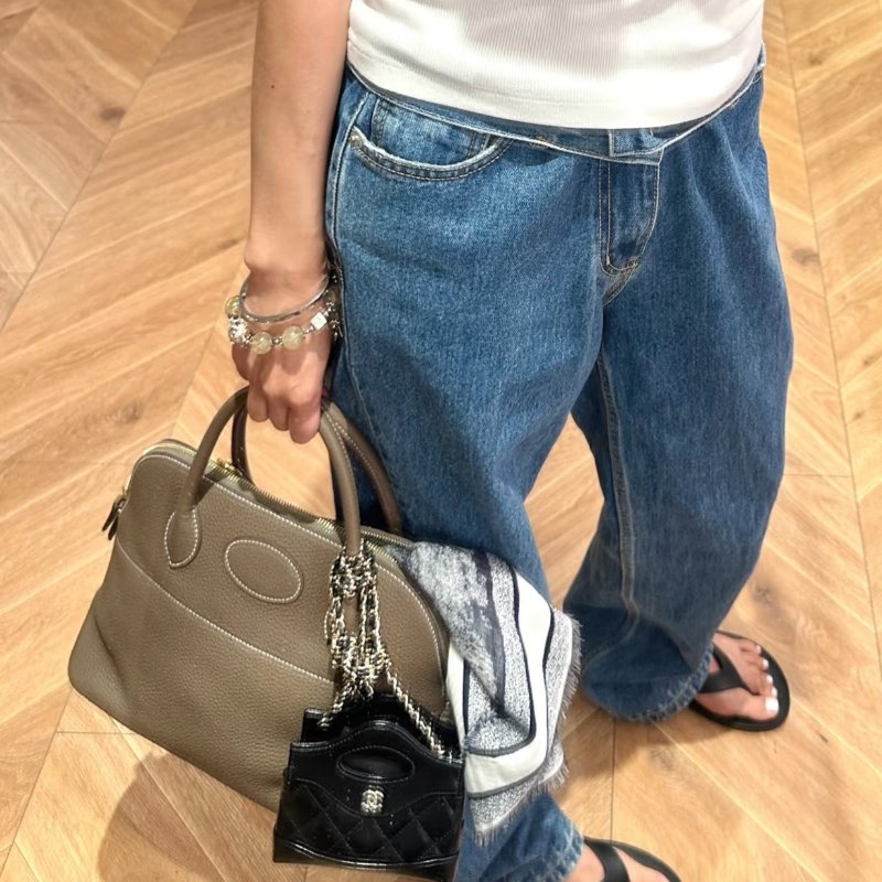 HERMES - 18大象灰銀釦 TC bolide╻31cm-6