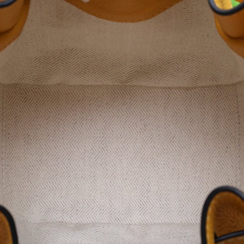 LOEWE Hammock吊床包MINI黃色牛皮銀扣肩背包-2