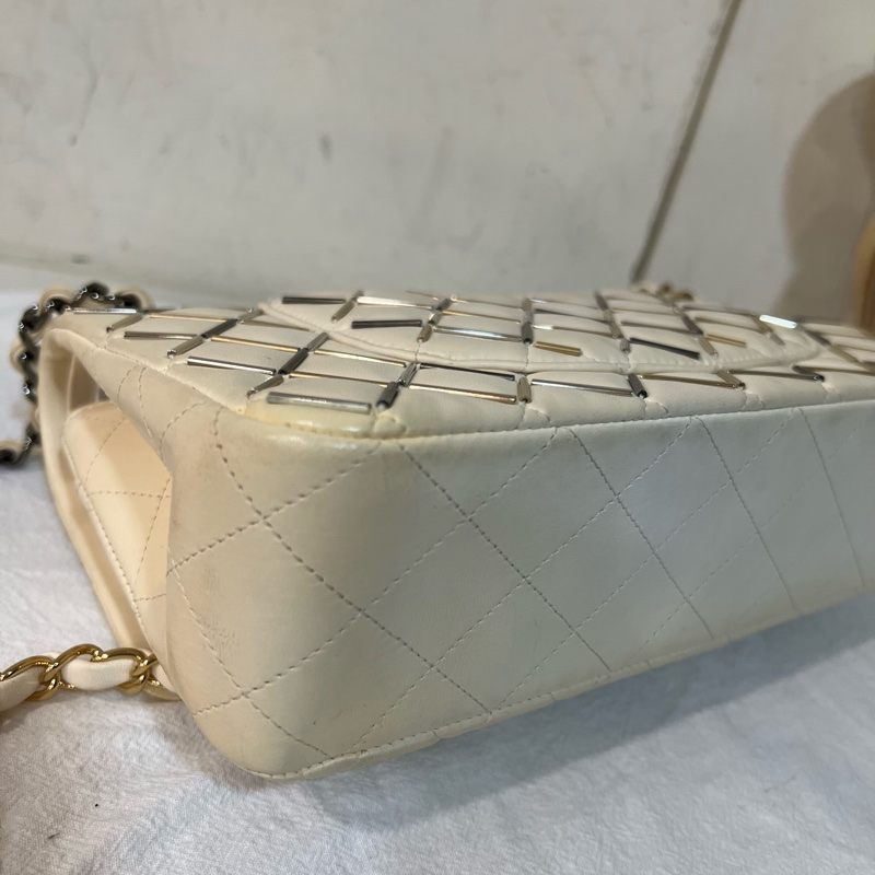 ෆ Chanel 漸變色金銀鴛鴦扣CF🤍原價40萬高訂款-17