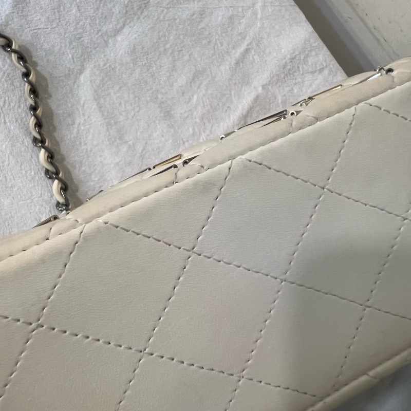 ෆ Chanel 漸變色金銀鴛鴦扣CF🤍原價40萬高訂款-20