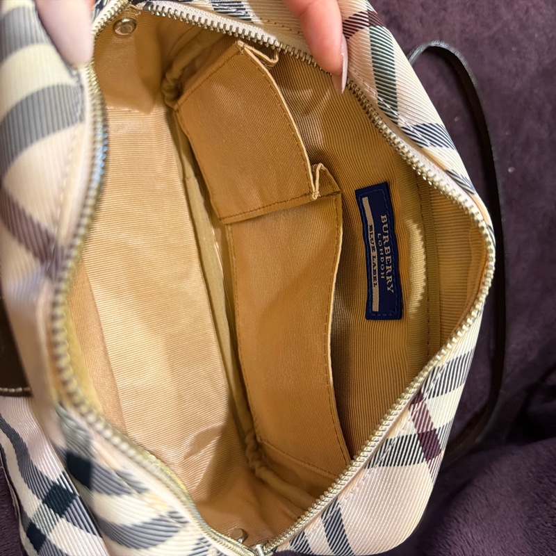BURBERRY Nova 格紋相機包-8