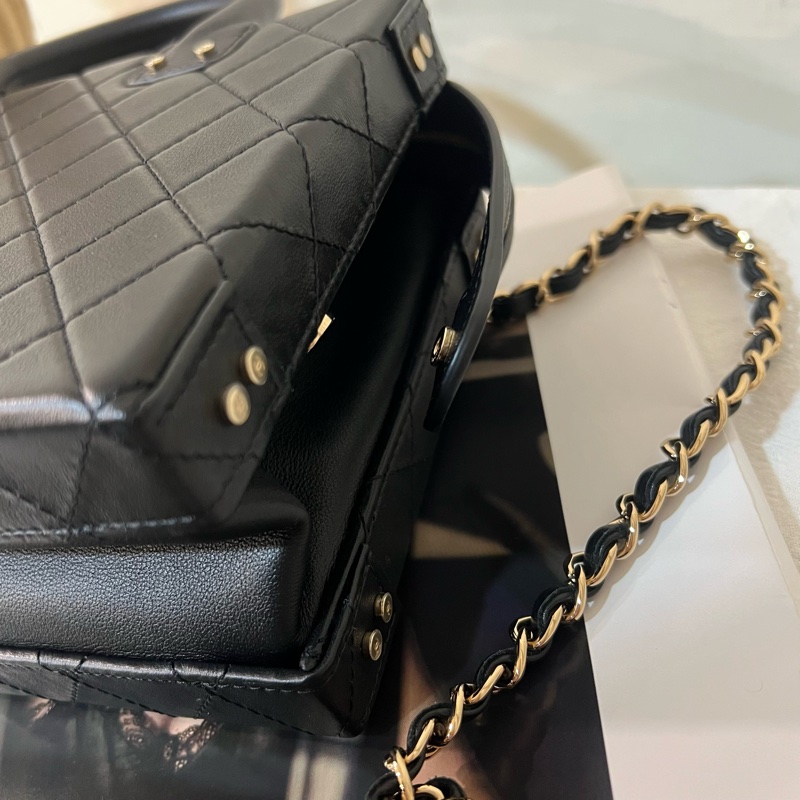 ෆ Chanel 22k手提盒子包✨專櫃18萬-16