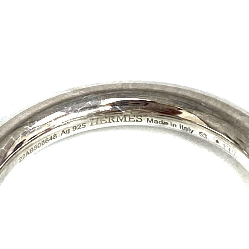 ☆ Hermes 愛馬仕 925 Silver Ring 925純銀戒指 - 257023420-8