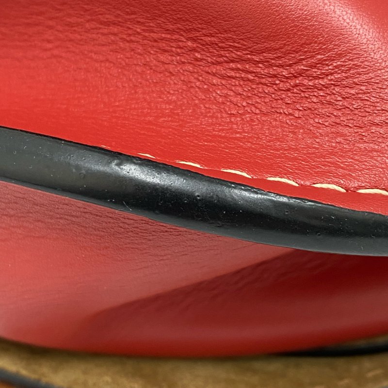 ☆ Loewe 羅意威 Red Calfskin Gate Shoulder Bag 紅色小牛皮肩背袋 - 257023066-10