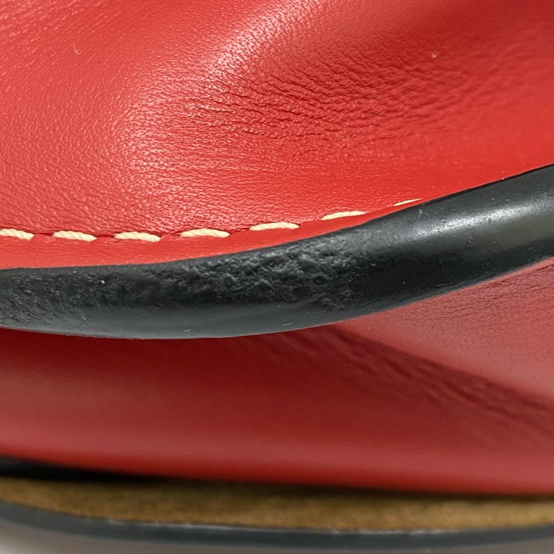 ☆ Loewe 羅意威 Red Calfskin Gate Shoulder Bag 紅色小牛皮肩背袋 - 257023066-11