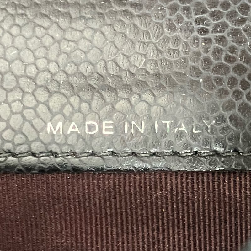 ☆ Chanel 香奈兒 Black Caviar Skin Card Case No.30 黑色粒紋小牛皮卡包No.30 - 257022874-19