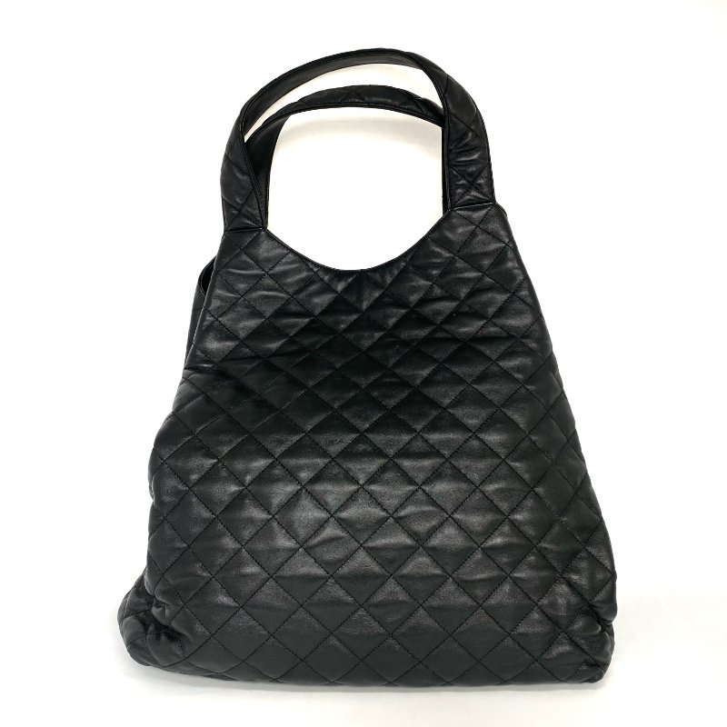 △ Saint Laurent 聖羅蘭 Agal Black Calfskin Shoulder Bag 黑色小牛皮肩背袋 -257024470-1