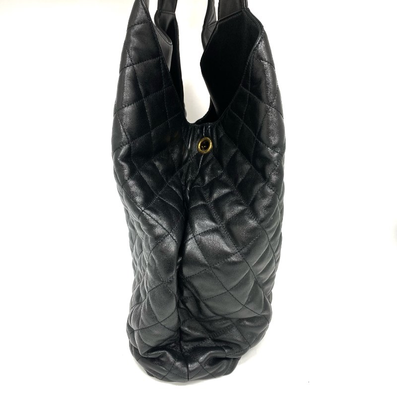 △ Saint Laurent 聖羅蘭 Agal Black Calfskin Shoulder Bag 黑色小牛皮肩背袋 -257024470-3