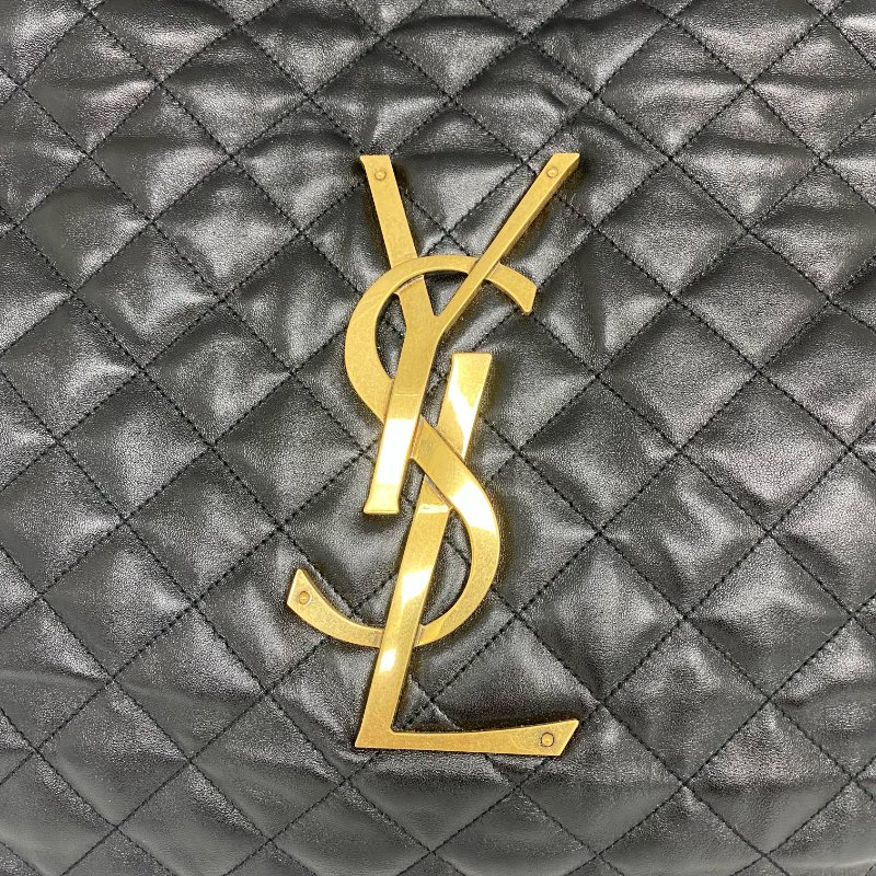 △ Saint Laurent 聖羅蘭 Agal Black Calfskin Shoulder Bag 黑色小牛皮肩背袋 -257024470-6