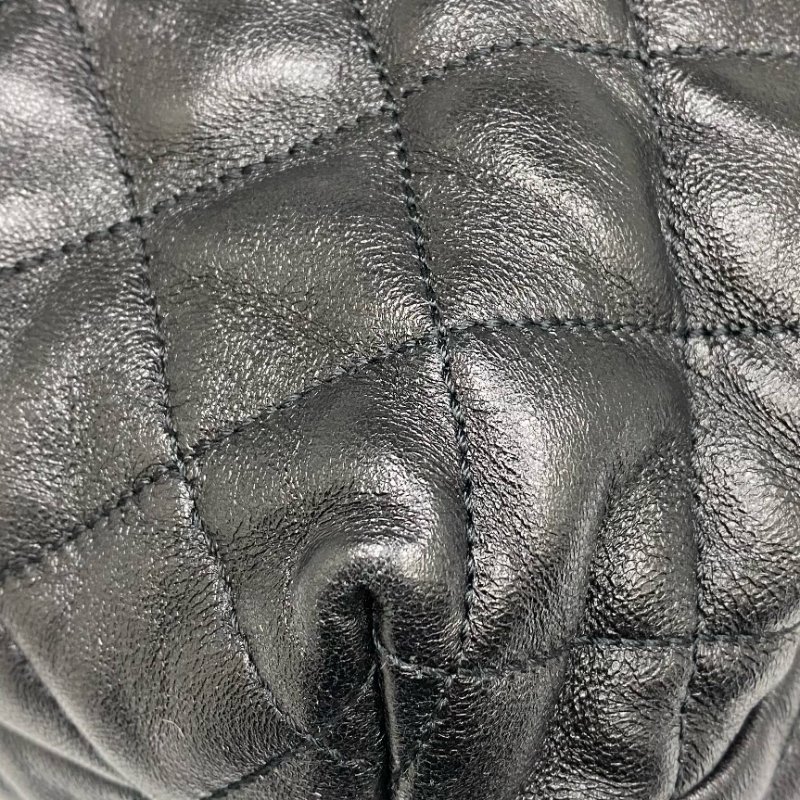 △ Saint Laurent 聖羅蘭 Agal Black Calfskin Shoulder Bag 黑色小牛皮肩背袋 -257024470-11