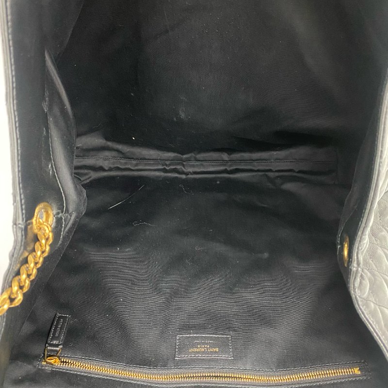 △ Saint Laurent 聖羅蘭 Agal Black Calfskin Shoulder Bag 黑色小牛皮肩背袋 -257024470-14