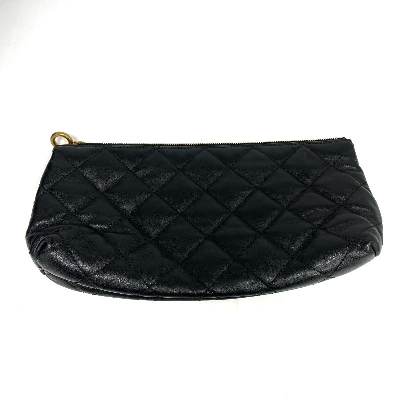 △ Saint Laurent 聖羅蘭 Agal Black Calfskin Shoulder Bag 黑色小牛皮肩背袋 -257024470-17