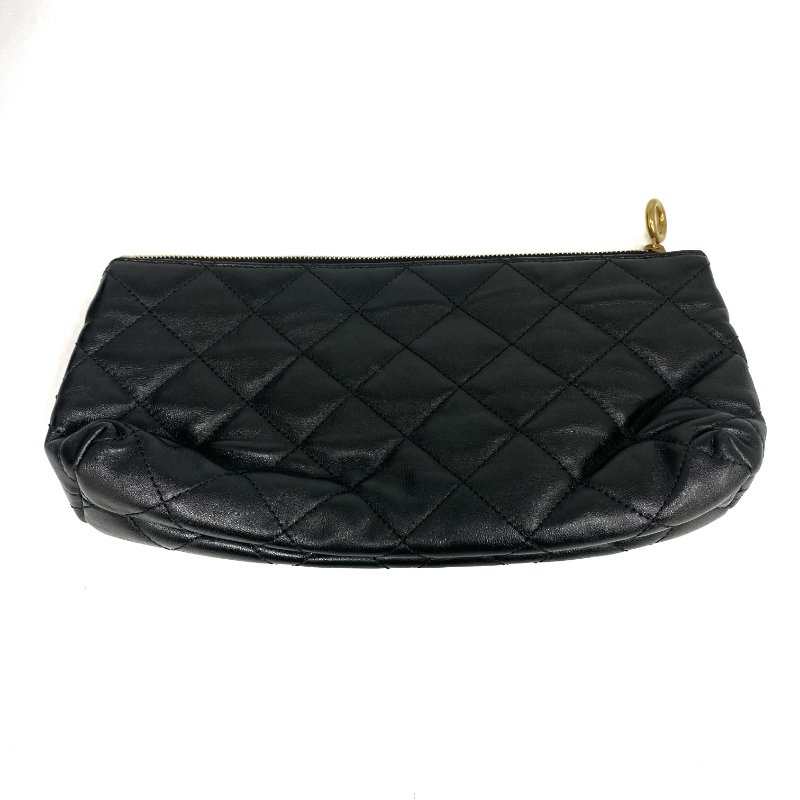 △ Saint Laurent 聖羅蘭 Agal Black Calfskin Shoulder Bag 黑色小牛皮肩背袋 -257024470-18