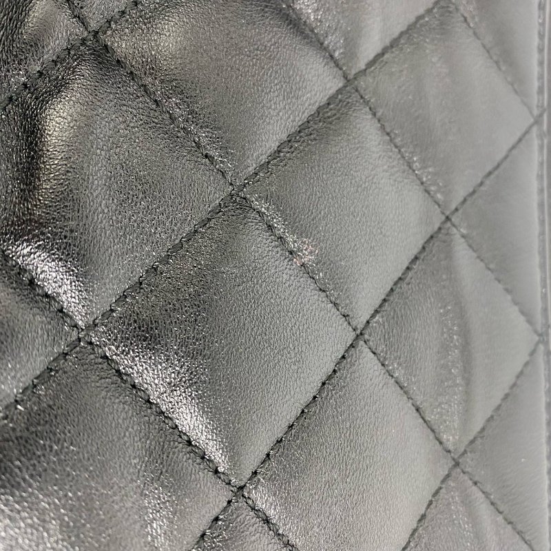 △ Saint Laurent 聖羅蘭 Agal Black Calfskin Shoulder Bag 黑色小牛皮肩背袋 -257024470-19