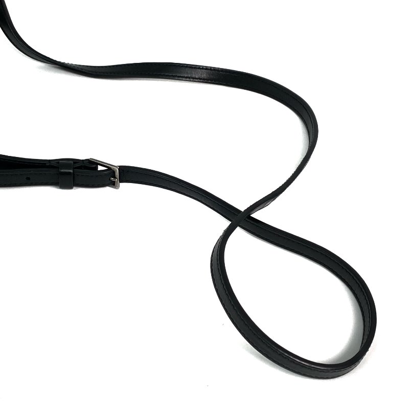 △ Saint Laurent 聖羅蘭 Black Calfskin Shoulder Bag 黑色小牛皮肩背袋 - 257023834-9