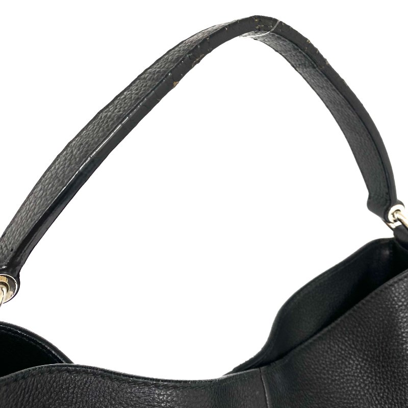 ☆ Prada 普拉達 Black Calfskin Shoulder Bag 黑色小牛皮肩背袋 - 257024112-6
