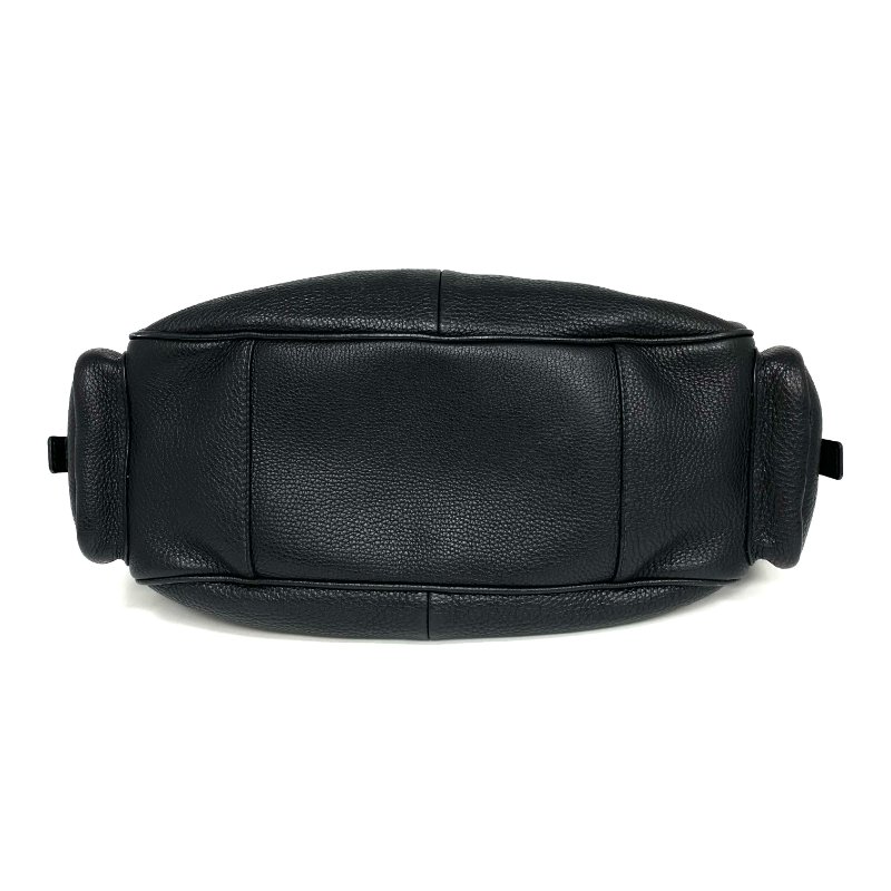 ☆ Prada 普拉達 Black Calfskin Shoulder Bag 黑色小牛皮肩背袋 - 257024112-10