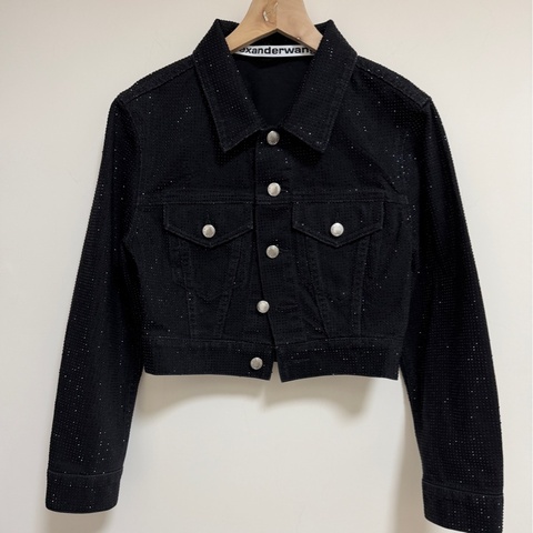 Alexander wang 滿鑽牛仔外套 超級無敵閃 原價近四萬