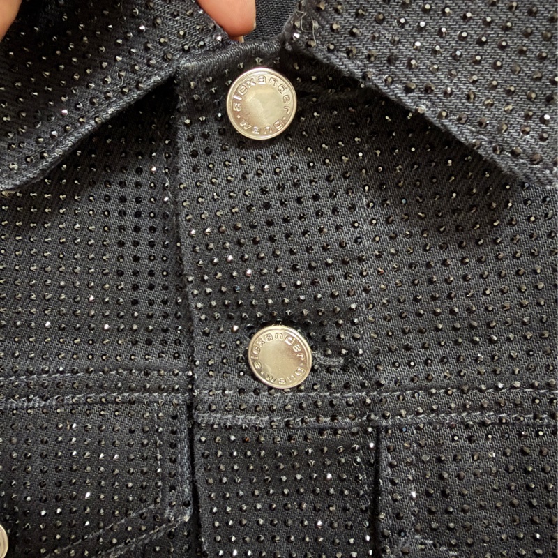 Alexander wang 滿鑽牛仔外套 超級無敵閃 原價近四萬-3