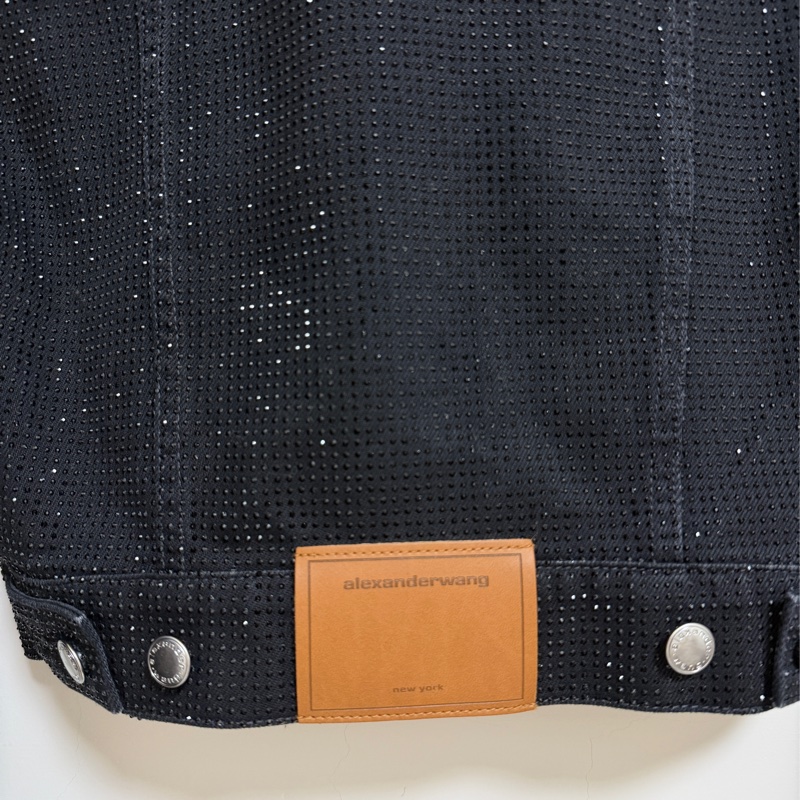 Alexander wang 滿鑽牛仔外套 超級無敵閃 原價近四萬-4