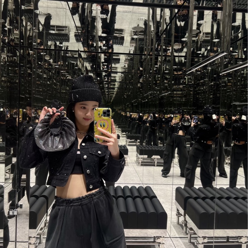 Alexander wang 滿鑽牛仔外套 超級無敵閃 原價近四萬-11