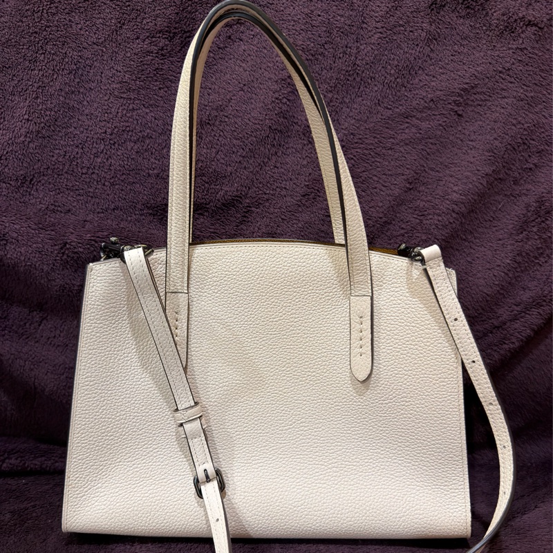 COACH 大容量素面托特包-6